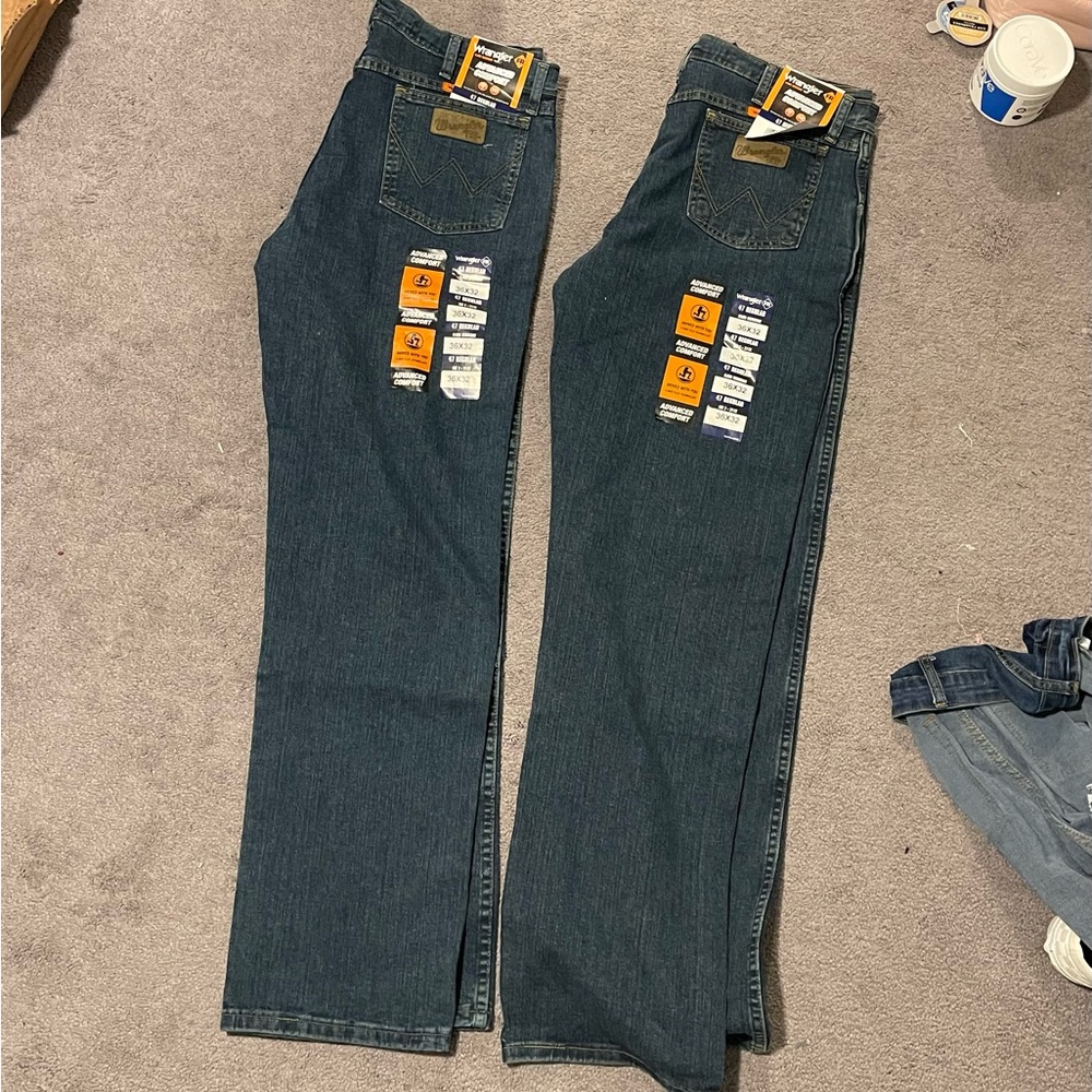 Mens wrangler 47 comfort jeans (2)